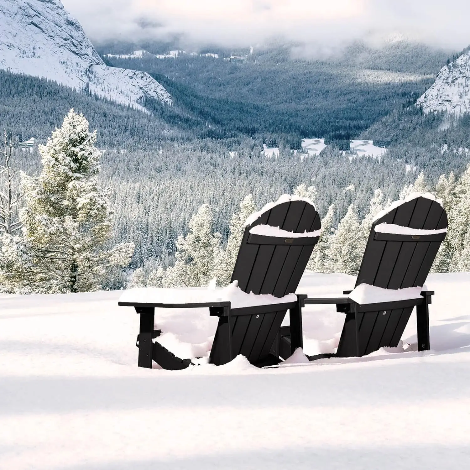 Opvouwbare Adirondack Stoel, All Weerbestendige Plastic Stoelen Met Bekerhouder, Gemakkelijk Opvouwen Of Ontvouwen In 1 Seconde, Buitenstoel