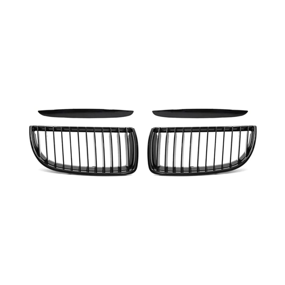 Car Glossy Black Front Hood Kidney Grill Mesh Sport Racing Grills for BMW 3 Series E90 E91