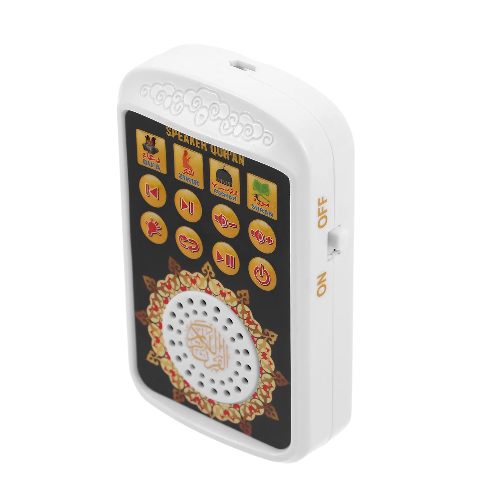 

Компактный цифровой исламский динамик-плеер для чтения Корана, портативный дизайн с увеличенным сроком службы, идеально подходит для дома