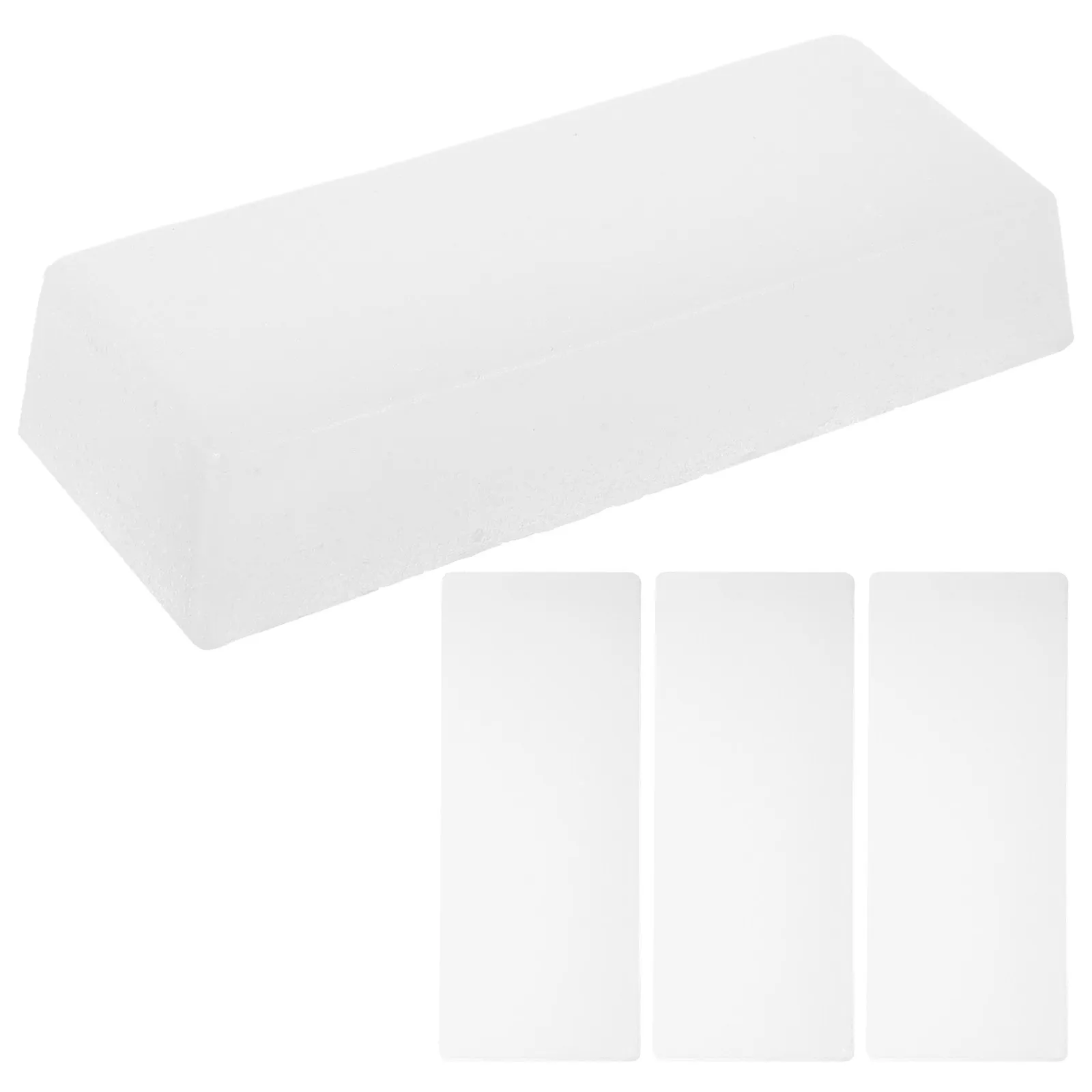 4Pcs Resistant Stone Care Wax For Floor Care Household White Marble Polishing Multi Function Block Restoration