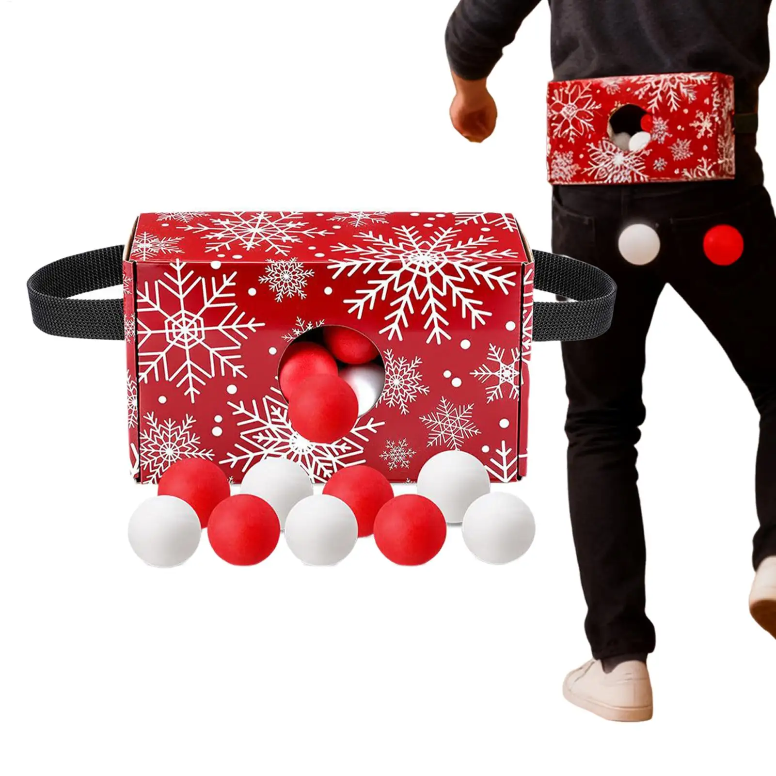

Shaking Balls Game Christmas Toys with Balls Multiplayer Party Swing Game Set for Kids Adults Boys Girls Thanksgiving Holiday