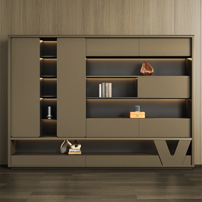 Customizable Modular Modern Wooden MDF File Cabinet Lockers Convertible Commercial Office Furniture For Home Hospital School Use