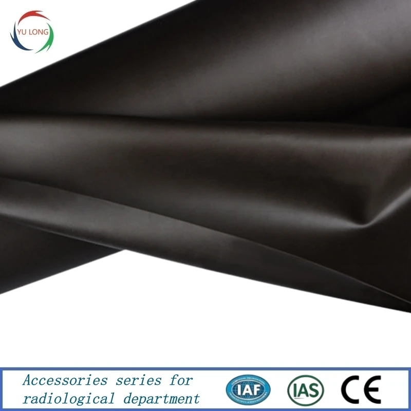 Lead Rubber Sheet 0.5mmpb X-ray Gamma Ray Radiation Protection Lead Sheet CE Certified Radiology Shielding Lead Rubber Mat
