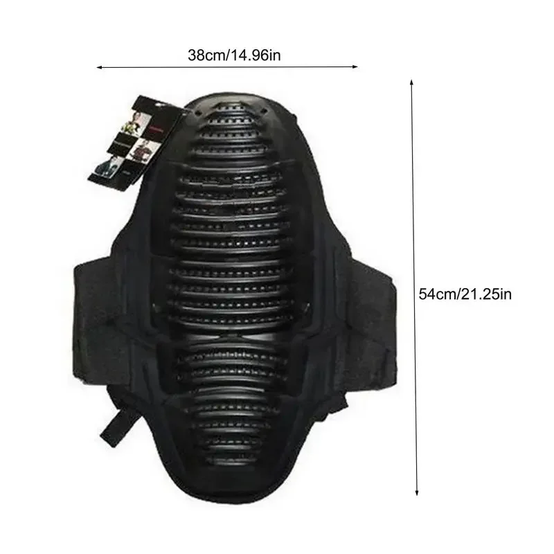 Motorcycle Professional Sports Knight Back Protector EVA Armor Riding Equipment Detachable Adults Anti-fall Bicycle Spine