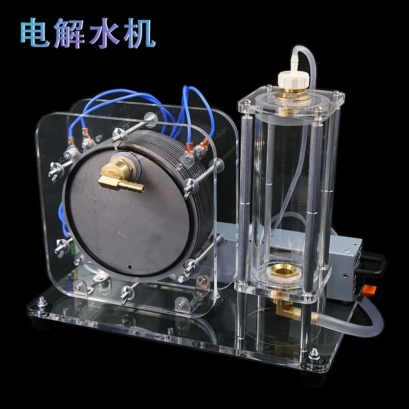 Oxygen and hydrogen generator, water decomposition equipment, small portable water electrolyzer