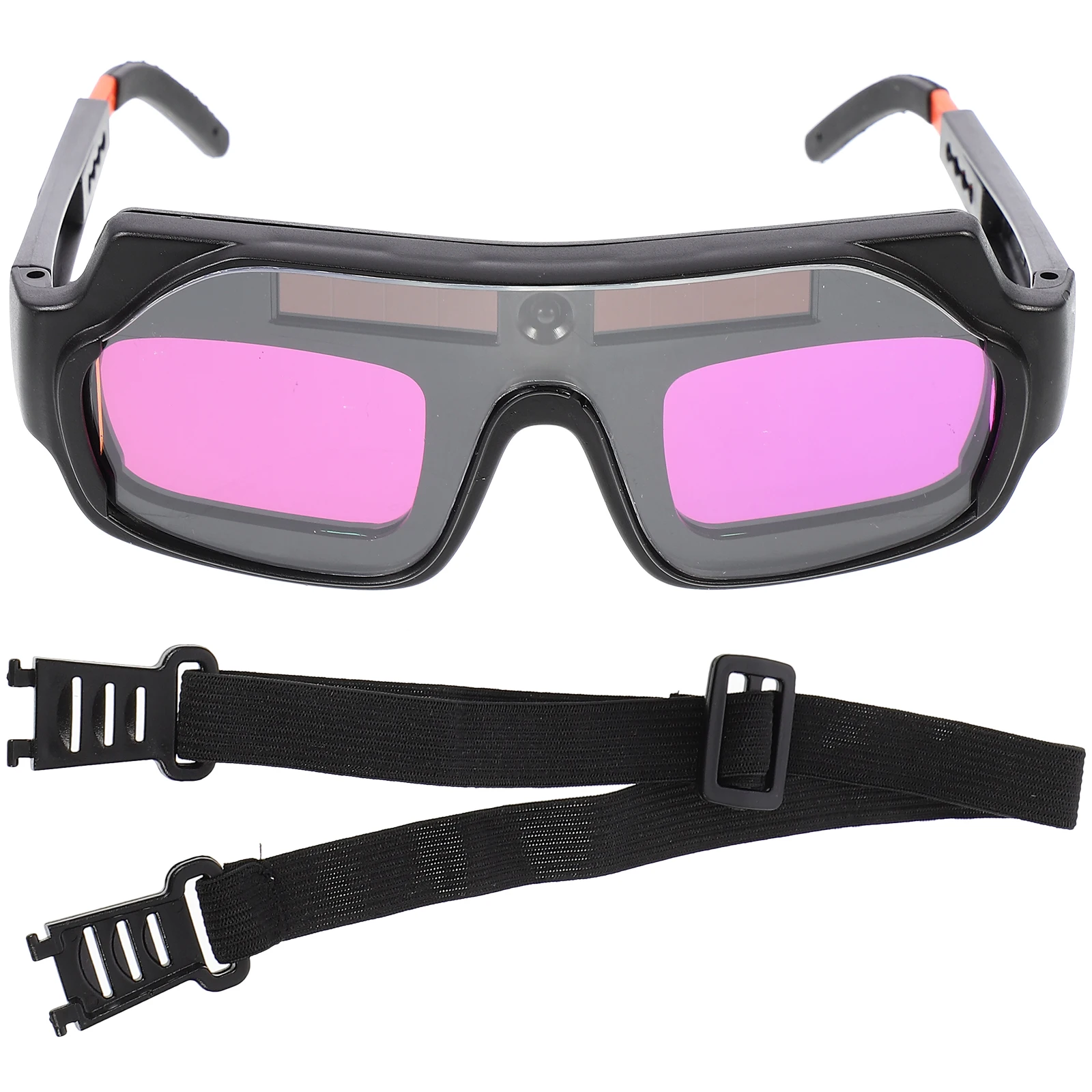 

Solar Rechargeable Auto Darkening Welding Glasses Safety Goggles Protector for Electric Welding Gas Argon Arc Cutting Grinding