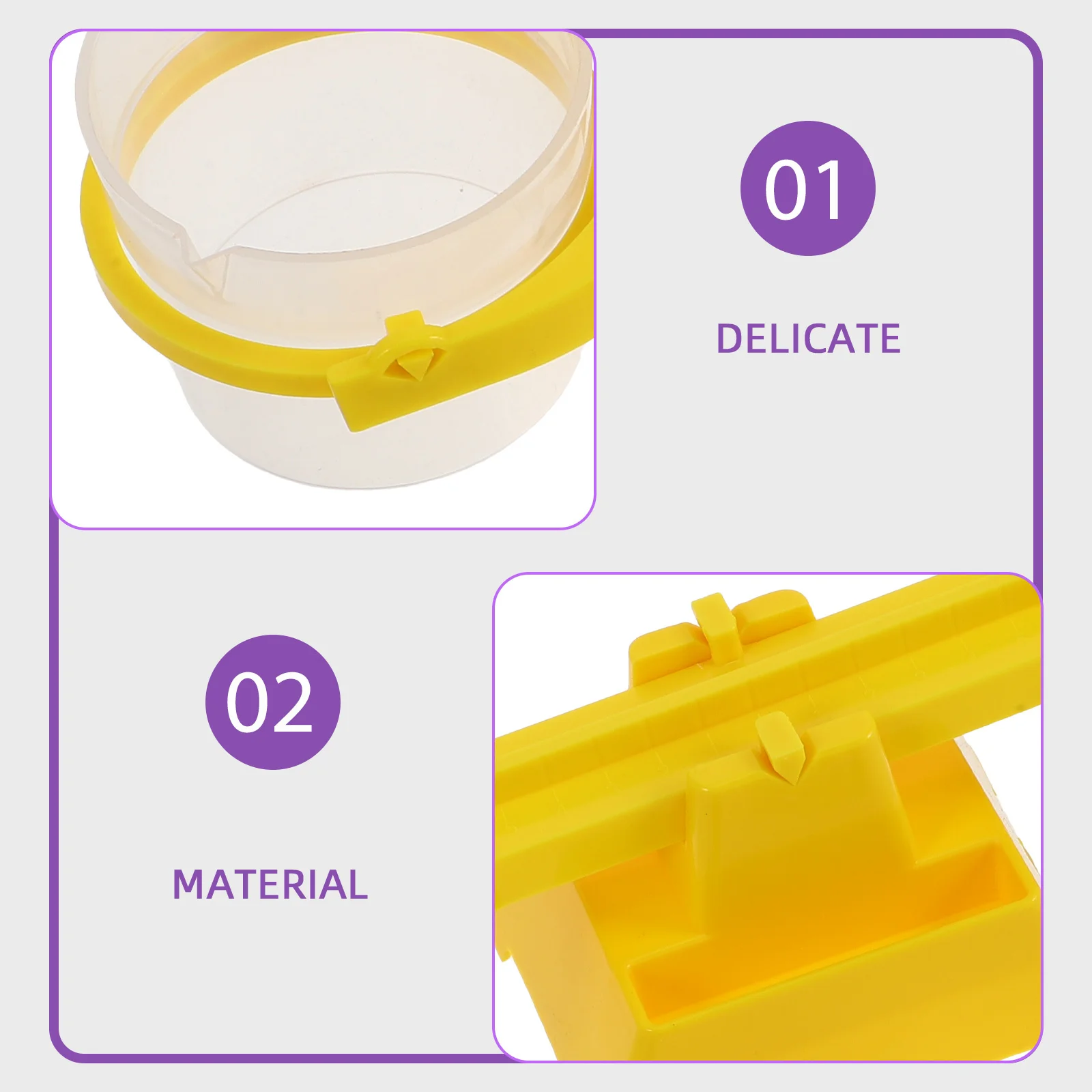 1Set Balance Scale Educational Double Pan Clear Weight Scale for Classroom Preschool Science Experiments Space Saving Nestable