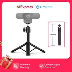 EMEET Portable Tripod for Webcams/Professional Cameras Mini Tripod for Most Web Cameras/Phones/GoPros Telescopic Table Tripod