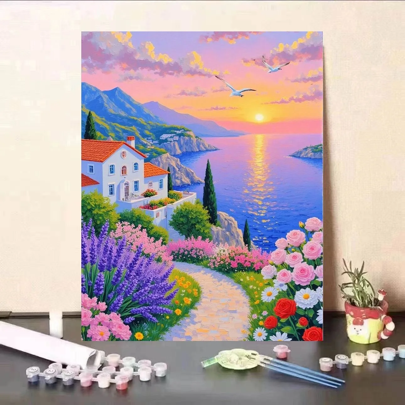 

A-0246 Wildflower Meadow Landscape Canvas
