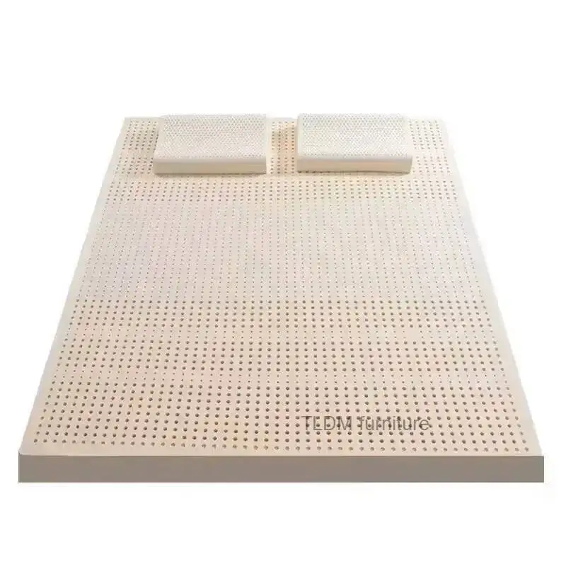 with Comfy Natural Latex Mattress Bedroom Furniture Home Single Double Mats Cover Mattresses Real Latex Liquid Mattress j