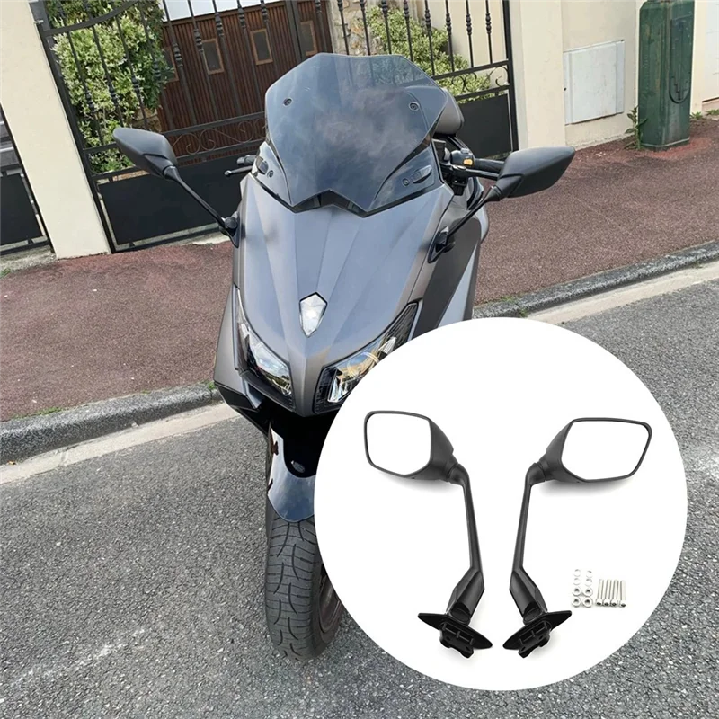 

Motorcycle Side Mirror Rearview Mirror Assembly For T-MAX530 2012-2018