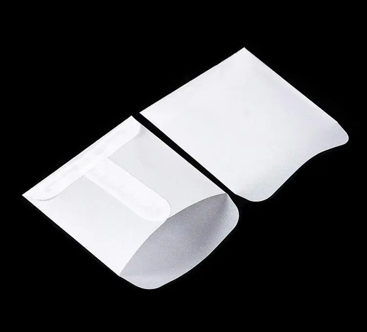 

Mini Size 5*5cm Translucent Small Vellum Paper Envelopes For Rings Coins Collection And Garden Seeds - No Moistenable Glue