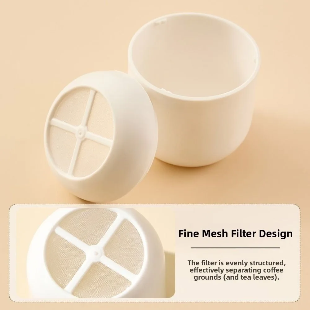 Mini Plastic Tea Strainer Reusable Food Grade Tea Infuser Fine Mesh Coffee Filter Teaware