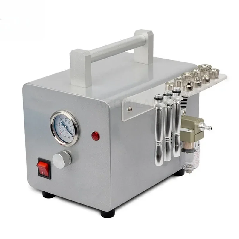 Microcrystalline diamond micro-carving dermabrasion instrument