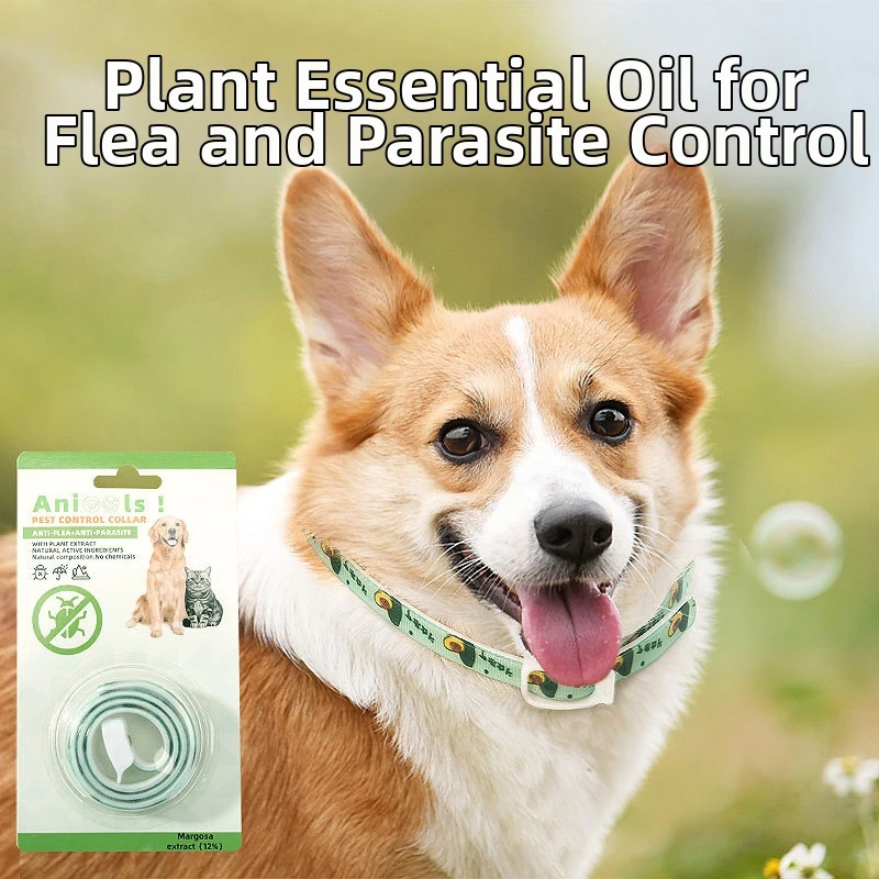 

E9 Essential Oil Pet Collar Anti-Bite Dogs Cats Spring Summer Outdoor Anti-flea Puppy Neckband Pet External Protection Supplies