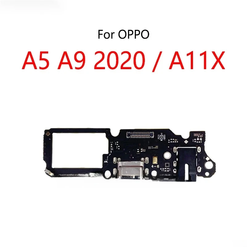 High-quality USB Charge Dock Port Socket Plug Connector Flex Cable For OPPO A11X / A5 A9 2020 Charging Board Module
