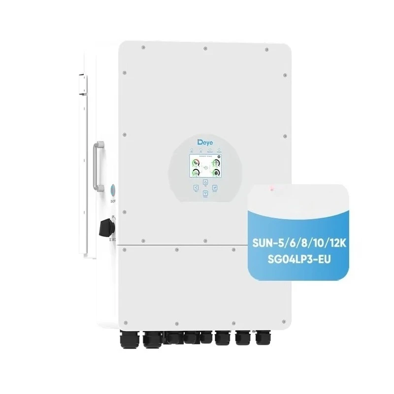8kw 10kw 12kw Deye Hybrid مرحلة واحدة العاكس للطاقة الشمسية SUN-3K-SG04LP1