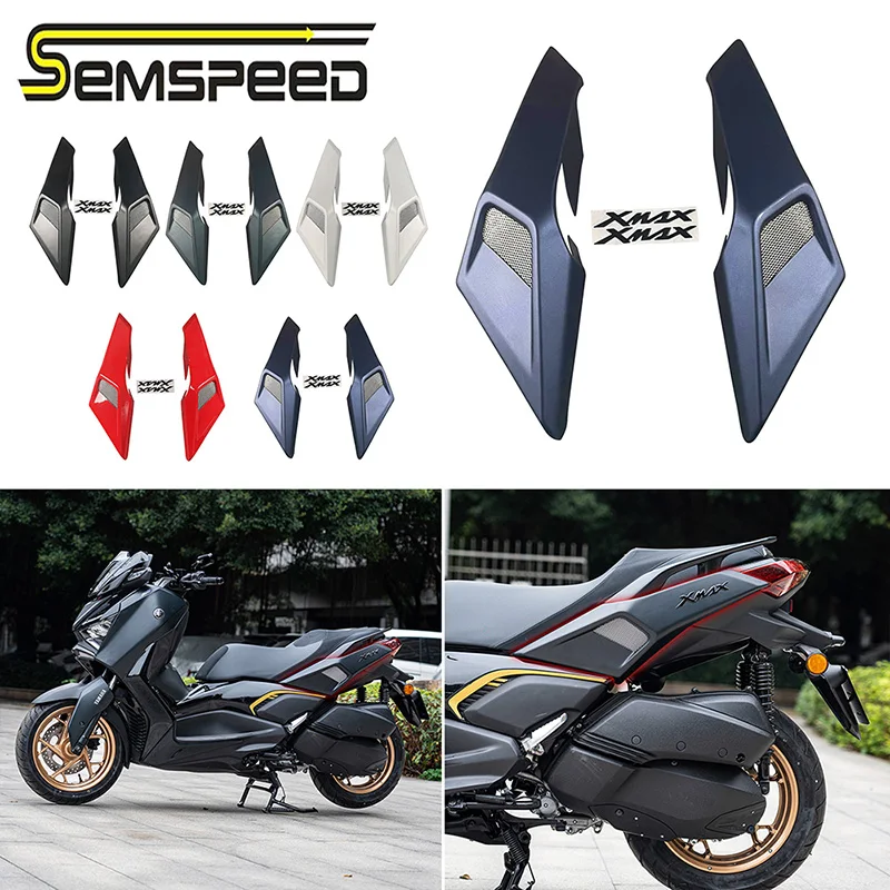 

Semspeed Side Panel Protect Cover For Yamaha XMAX250 XMAX 300 2023 XMAX V2 Motorcycle Accessories Motorbike Trim Cover Guard ABS