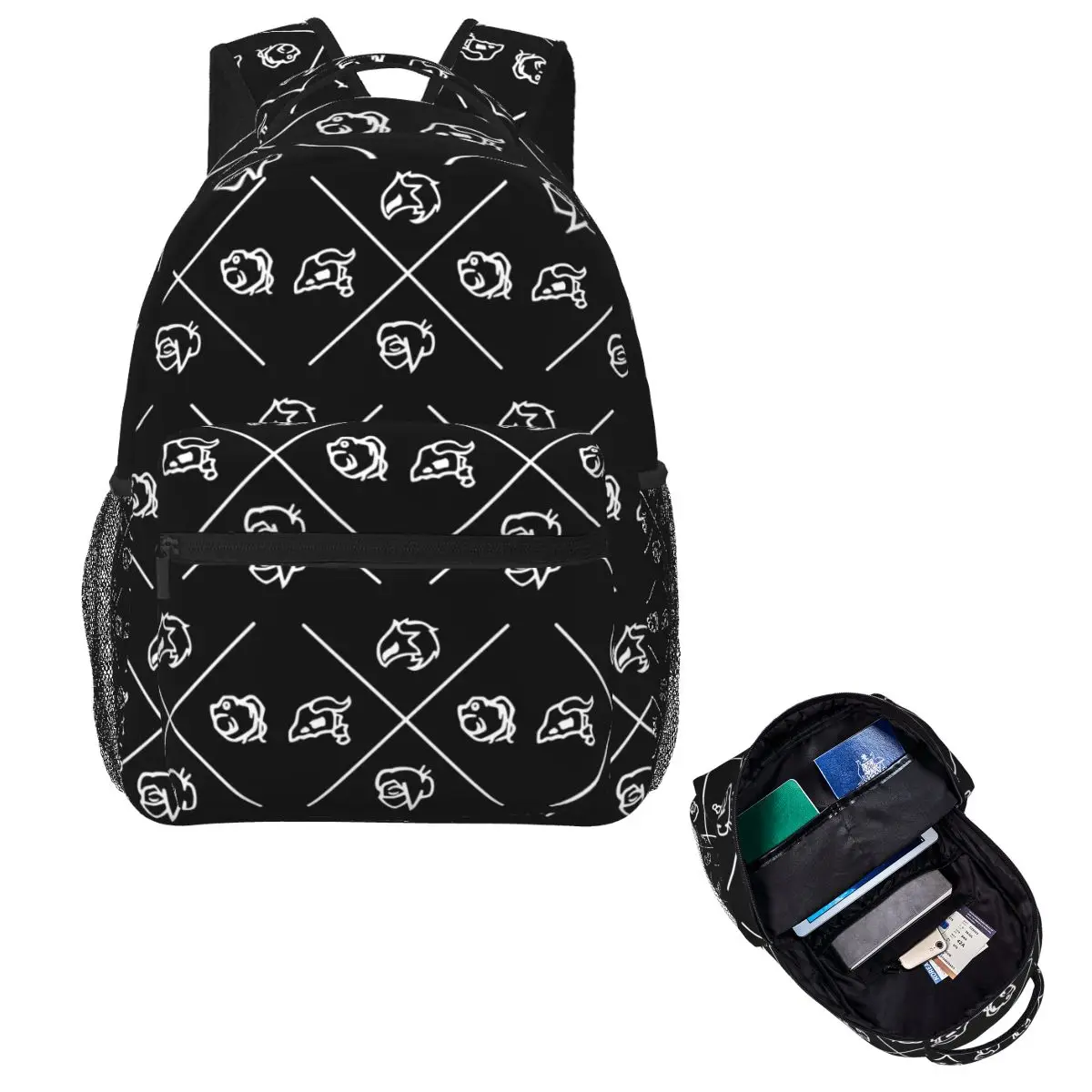 Slay The Spire Game Roguelike Independent Video Game Student Backpack School Bag Daypack for Boys Girls Bookbag Shoulder Bags