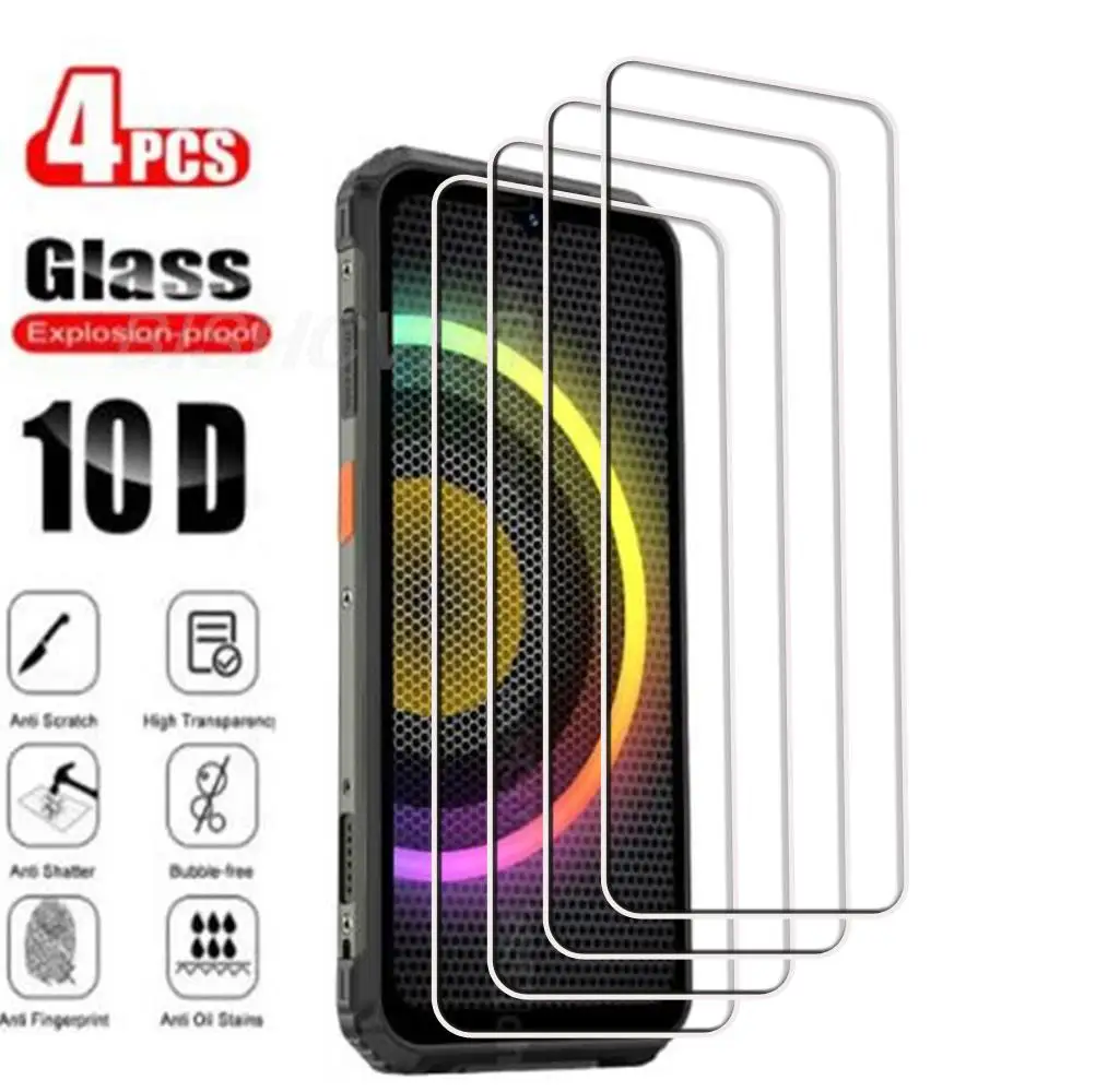 4Pcs Tempered Glass FOR Ulefone Armor 21 6.58