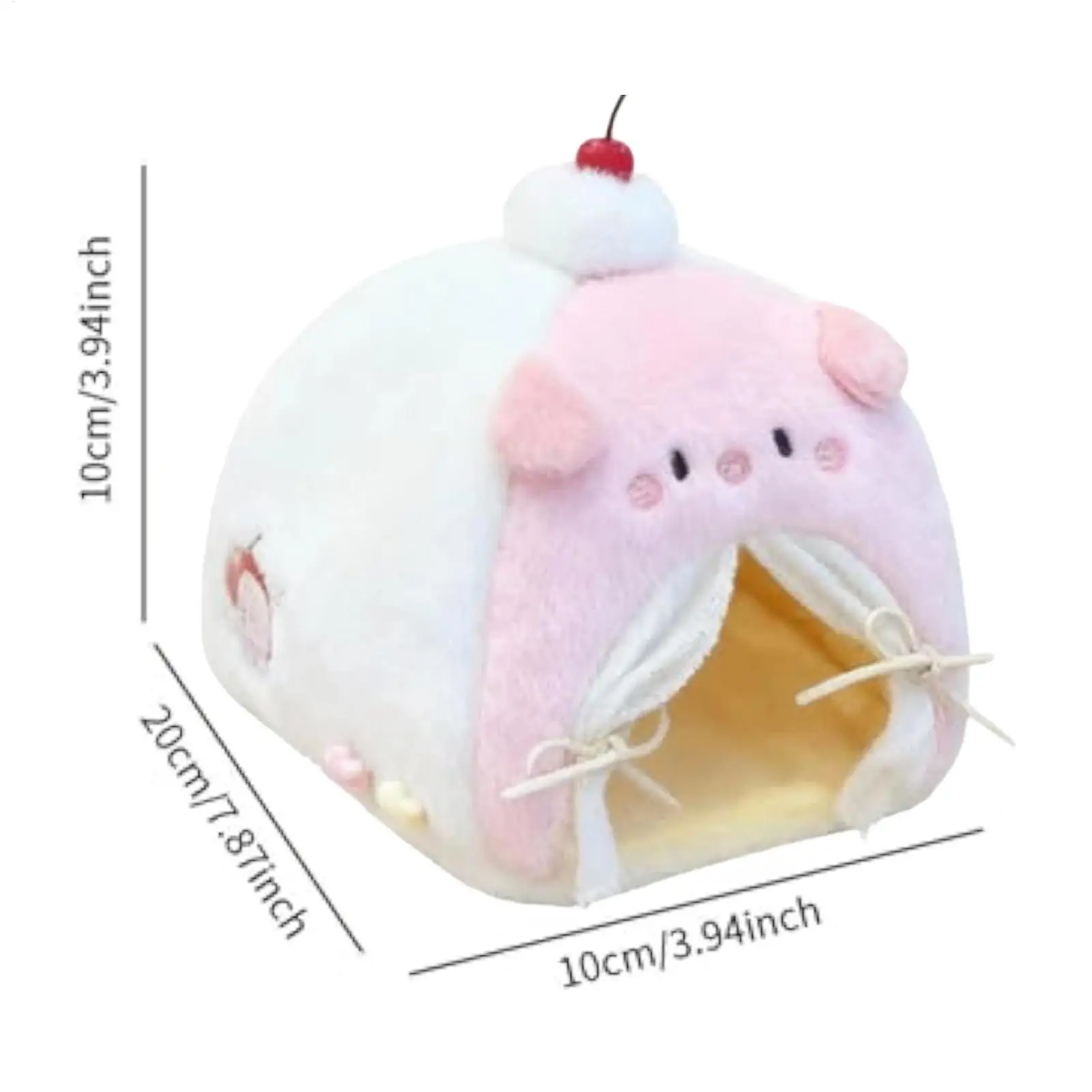 Łóżka dla lalek Miniaturowe meble Zestaw do zabawy Namiot dla lalek Łóżko do salonu Domowa zabawa wyobraźnica Zwierzątka pluszowe Ekspozycja na biurko do wnętrz