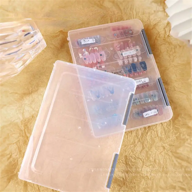 Nail Box Multiple Options Available Not Easy To Break Thickened Material Translucent Texture Environmental Friendly Display Box