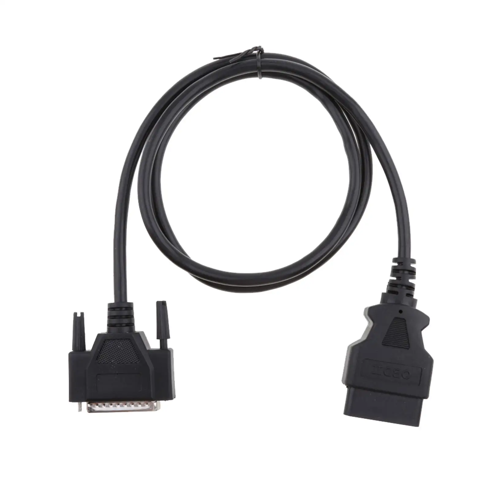 

16-контактный OBDII OBD2 к DB 25-контактный удлинительный кабель-переходник 100 см