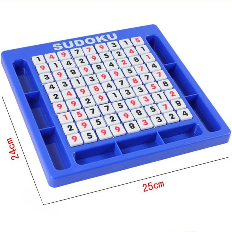 1set Puzzle Sudoku Toys Nine Palace Grid Parent-child Game Students Thinking Training Sudoku Introductory Intelligence