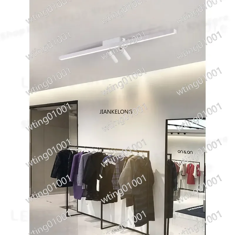 for Modern LED Line Ceiling Lamp Gold Black Fixture for Living Room Dining Master Bedroom Study Bright Illumination Home