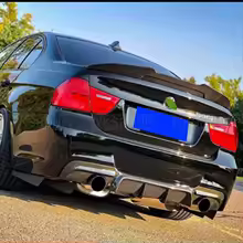 YKSRDNF para BMW E90 alerón E90 fibra de carbono/FRP 318i 320i 325i 330i E90 alerón trasero PSM 2005-2011 - AliExpress 