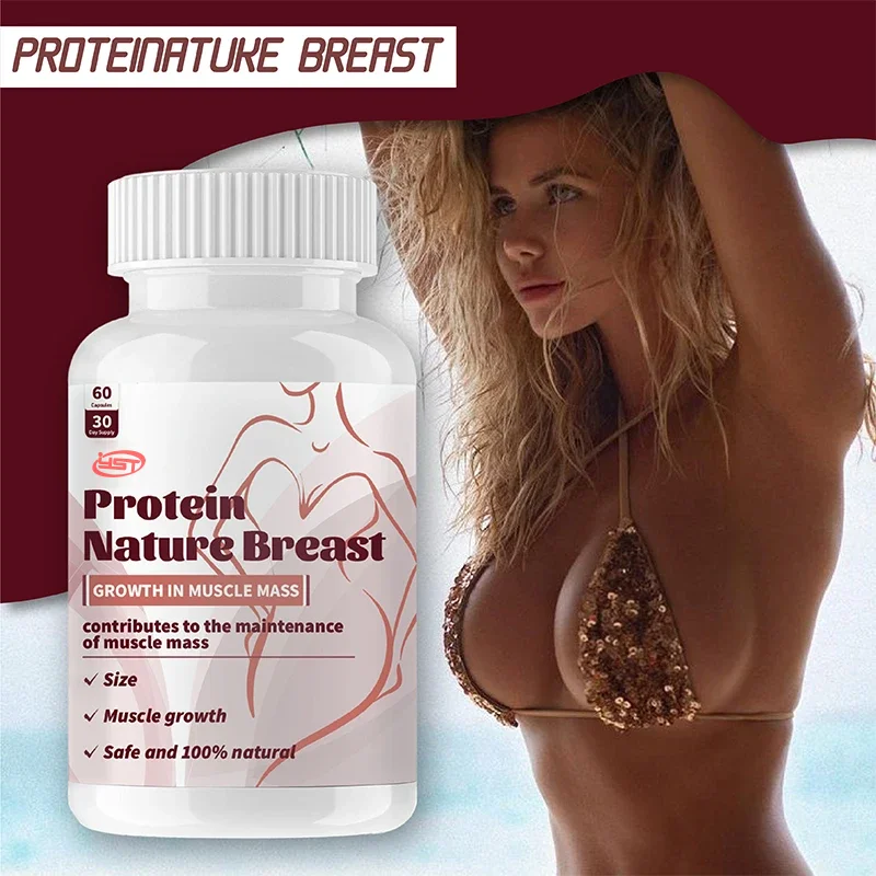 1Bottle Breast Enlargement Capsules and 1Bottle BUTT Booster capsules,lifting des fesses, breast growth