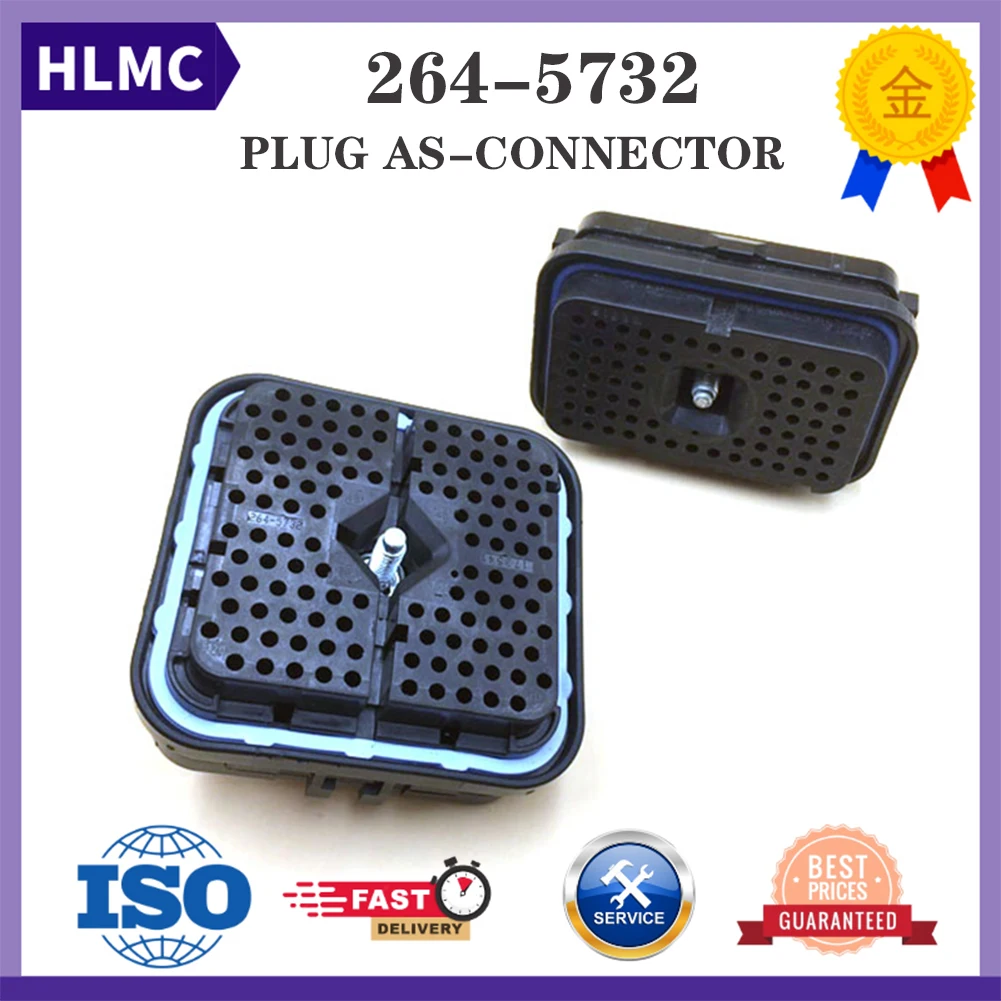 C9 C-9 C11 C13 Engine 120-Hole CA2645732 264-5732 2645732 Connector Plug Assembly For E320D 324D 325D Excavator Spare Parts