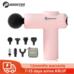 Booster MINI V2 Powerful Massage Gun Fascia Gun 50mm Massage Depth 4 Adjustable Gears Body Pains Relief Relaxation Fitness Tool