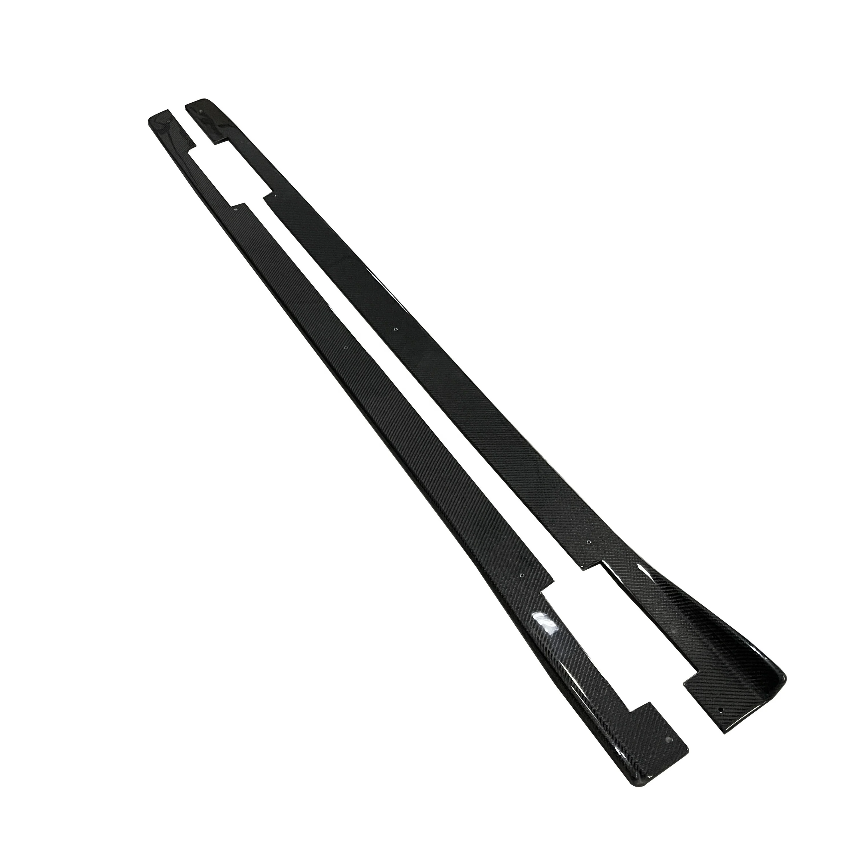 High Quality Carbon Fiber Side Skirts for Lexus GS200T GS350 GS450 Body Kit Aerodynamic Rocker Panels Extension Auto Parts
