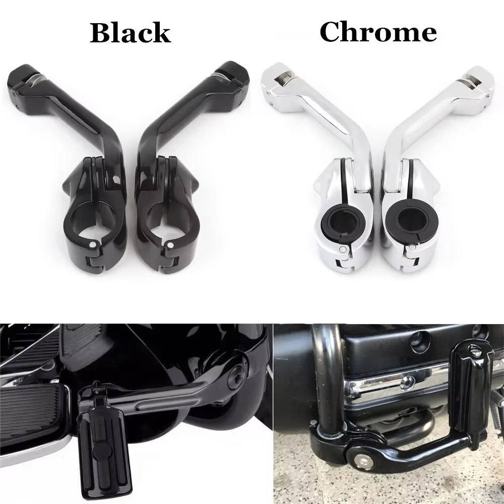 

Motorcycle Accessories 1-1/4" 32mm 1 Pair Highway Pegs Mount For Honda GoldWing GL1500 GL1100 GL1200 GL1800 VT750 Harley Suzuki