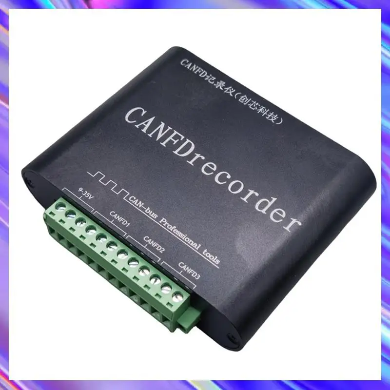 

A24U 10K-5Mbps CANFD Bus Data Recorder 3-Channel Offline Recording & Playback 90M/S USB3.0/Type-C Data Transfer