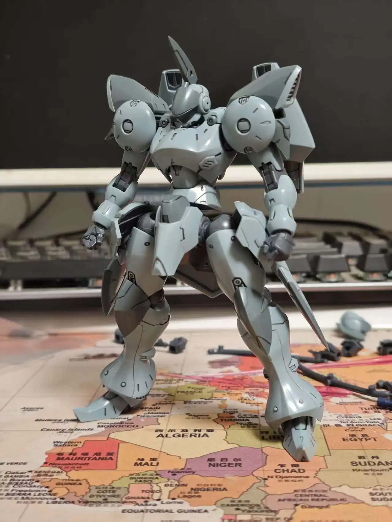 Sheik Mainland Super Cavalry Series ACTAEON 1/144 Scale Assembly Mecha Model Kit POK Material Action Figure Hobby Collectible