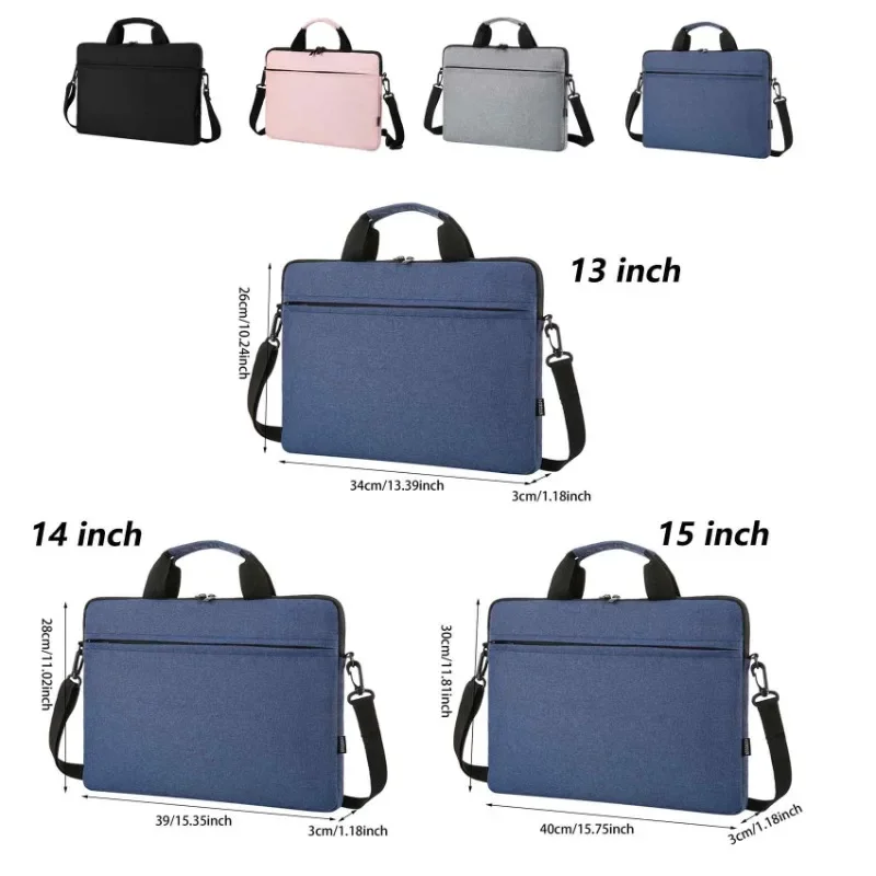 13/14/15 Inch Fashion Large Capacity Ultra Thin Protective Pouch Laptop Sleeve Case Notebook Cover Shoulder Bag Laptop Handbag