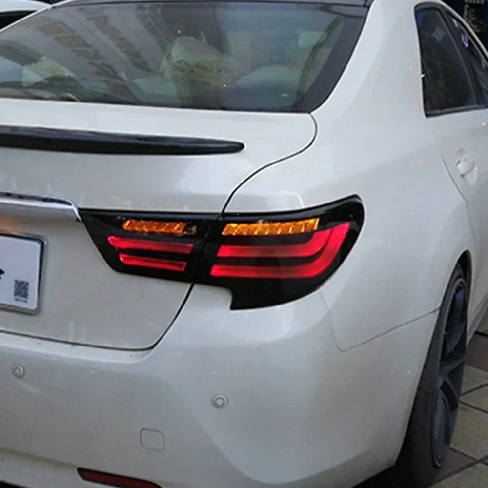 

For Toyota REIZ MARK X 2013-2017 Auto Rear Back Lamps Assembly Upgrade BMW Style LED Dynamic Turn Car Tail lights Accessories