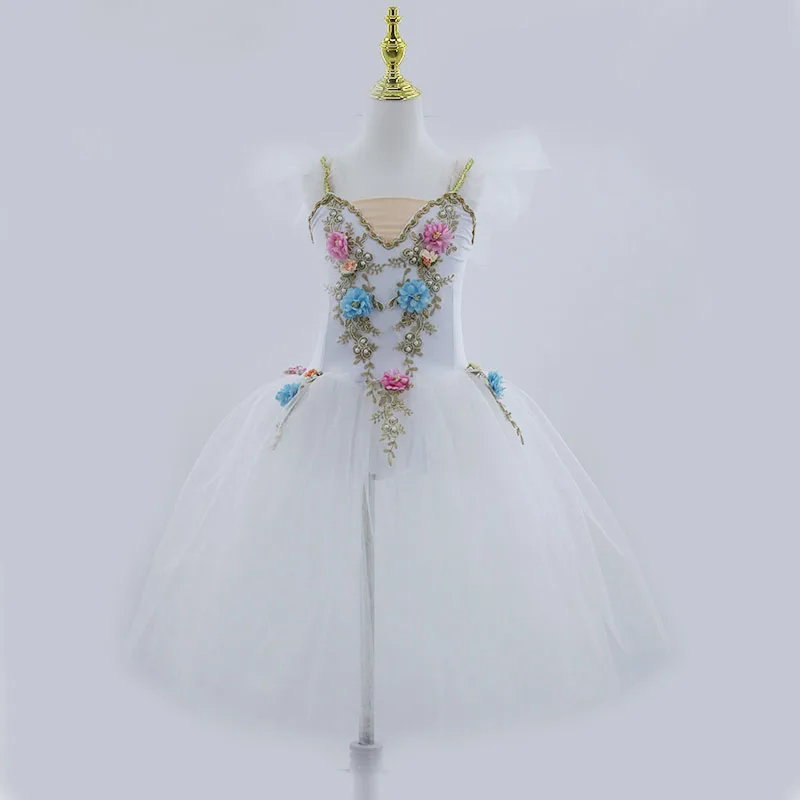 Professional Ballet Dress Women Girls Adult Kids Tutu Ballet Swan Lake Ballet Costume Ballerina Performance Dance Outfit