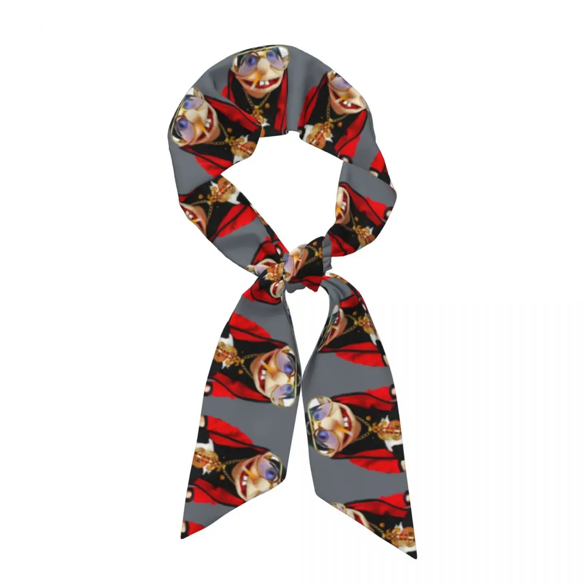 Sml Jeffy Sml Jeffy Sml Jeffy Towel Women Long Narrow Scarf Silky Skinny Scarf Multi-use Neck Head Wrap for Office Daily Party