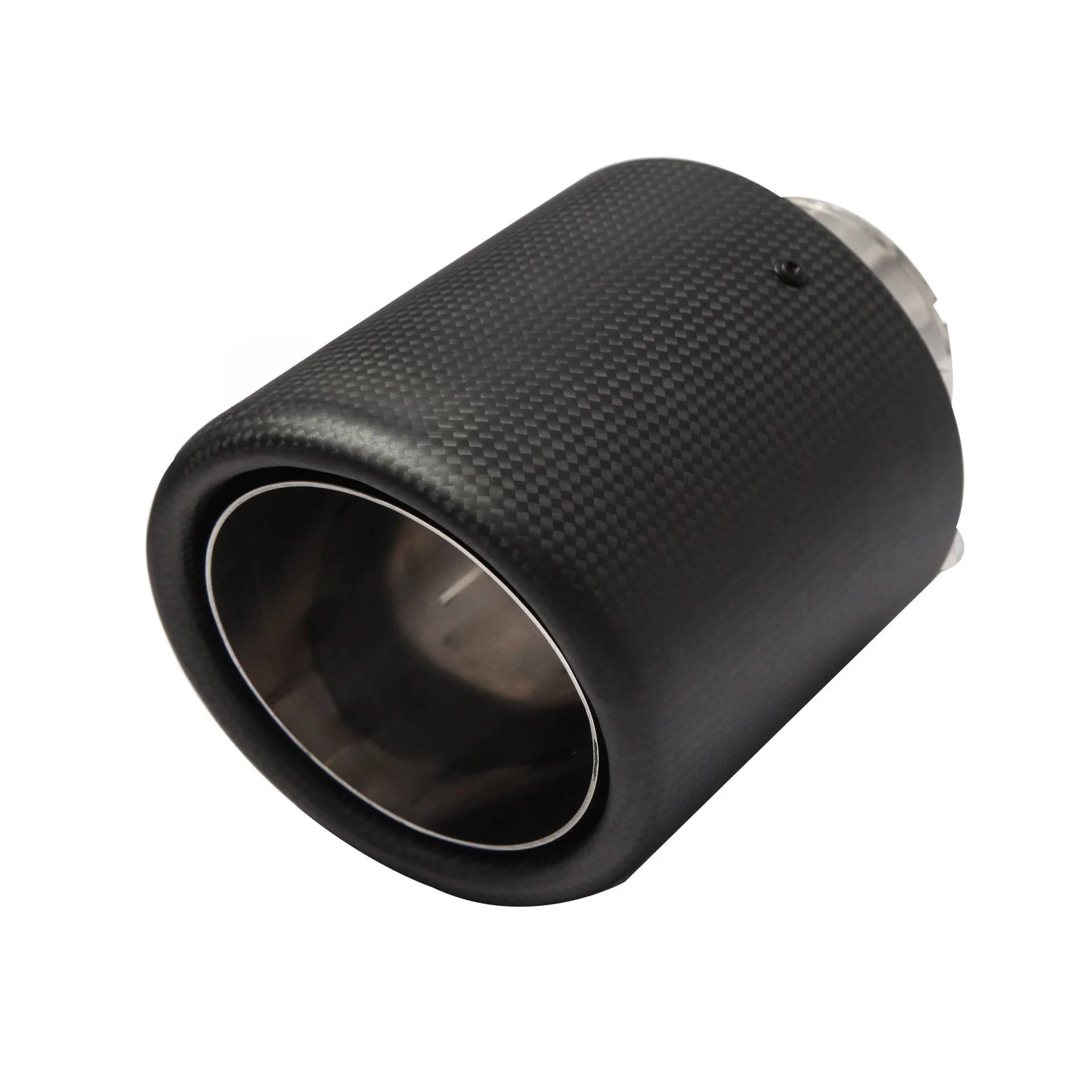 Carbon Exhaust Muffler End Pipe Carbon Fiber  Stainless Steel Muffler Ak Style Decorative Exhaust Accessories