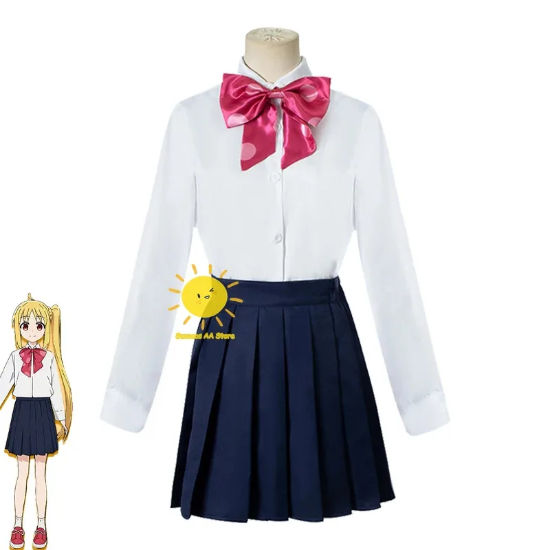 2025 11 أزياء أنيمي Bocchi The Rock التأثيرية Ijichi Nijika موحدة شعر مستعار لحفلات الهالوين كرنفال كوس وومي