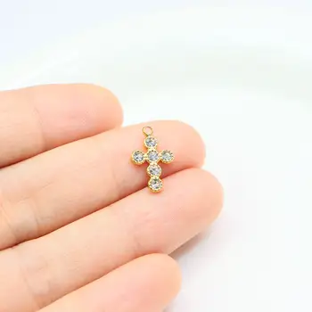 8 best sales Rhinestone pendants for jewelry making - №7