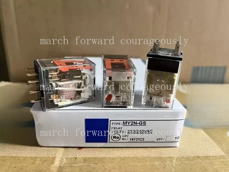 5PCS For OMRON MY2N-GS 220/240VAC Relay - Brand New Original Equipment