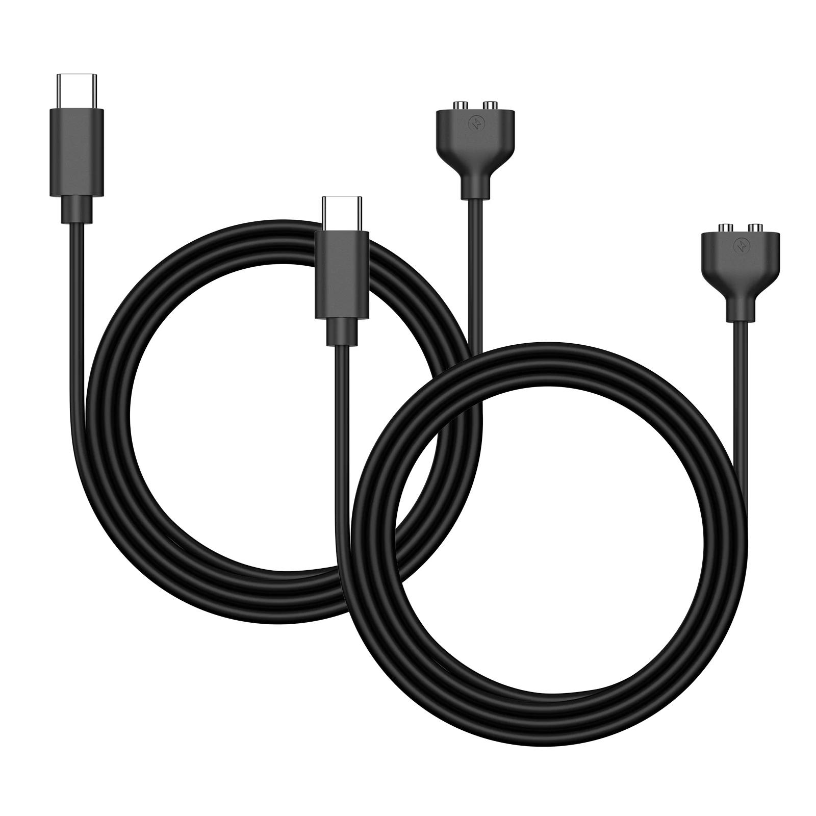 1M Type-C Magnetic Charging Cable Center Spacing 2 Pin 6mm Magnet Suction USB-C Power Charger for Beauty Instrument Smart Device