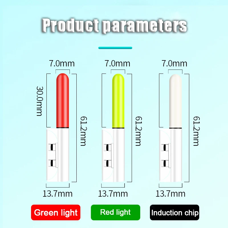 LED 야간 조명 전자 낚싯대 조명, CR425 충전식 배터리, 듀얼 포트 USB 충전, ... - 5