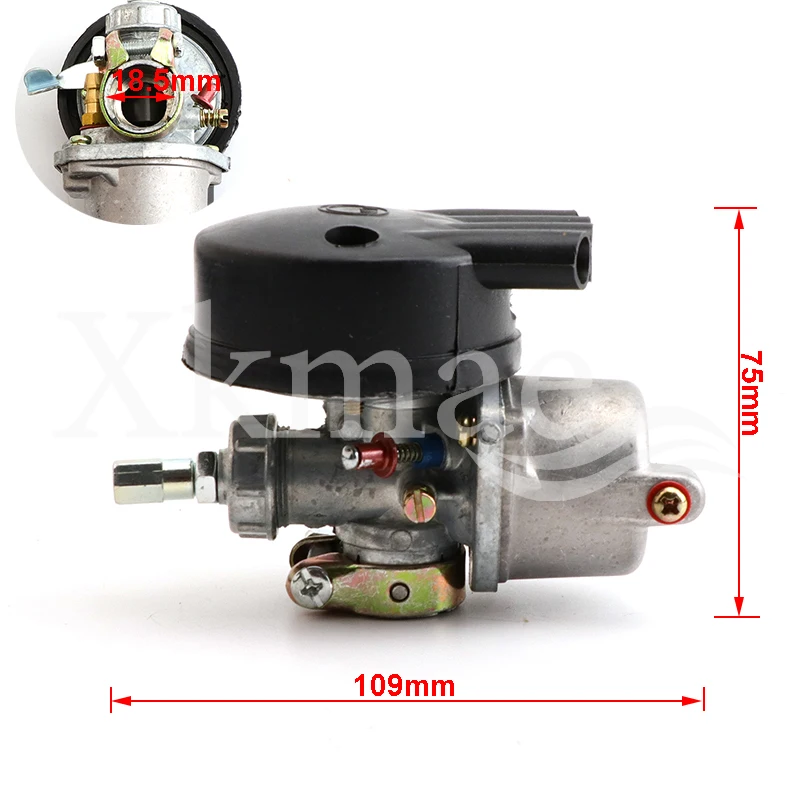 19mm Carburetor Carb For 2 Stroke 50cc 60cc 80cc Engine Motorized Bicycle Push Bike