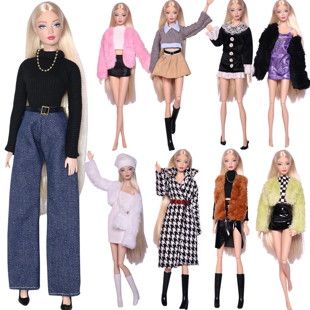 

NK Super Model Clothing Fashion Doll Dress For 11.5 Inch Doll Clothes 1/6 Dolls Accessories Doll Shoes Miniature Items Toys JJ