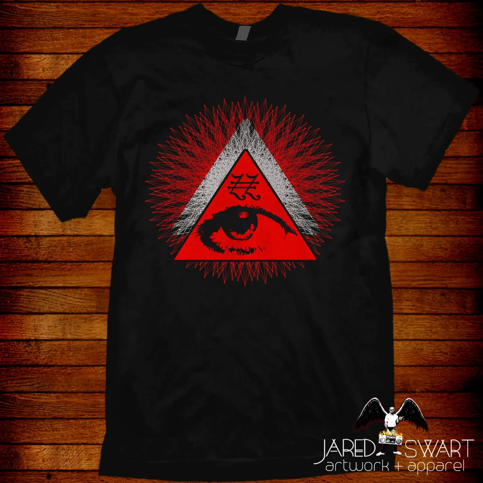 Jared Swart Art Show 2021 tee Foccult Faux Cult Sizes S M L XL 2XL 3XL 4XL 5XL also in ladies fit